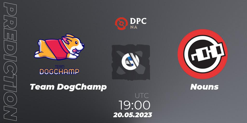 Team DogChamp vs Nouns: Betting TIp, Match Prediction. 20.05.23. Dota 2, DPC 2023 Tour 3: NA Division I (Upper)