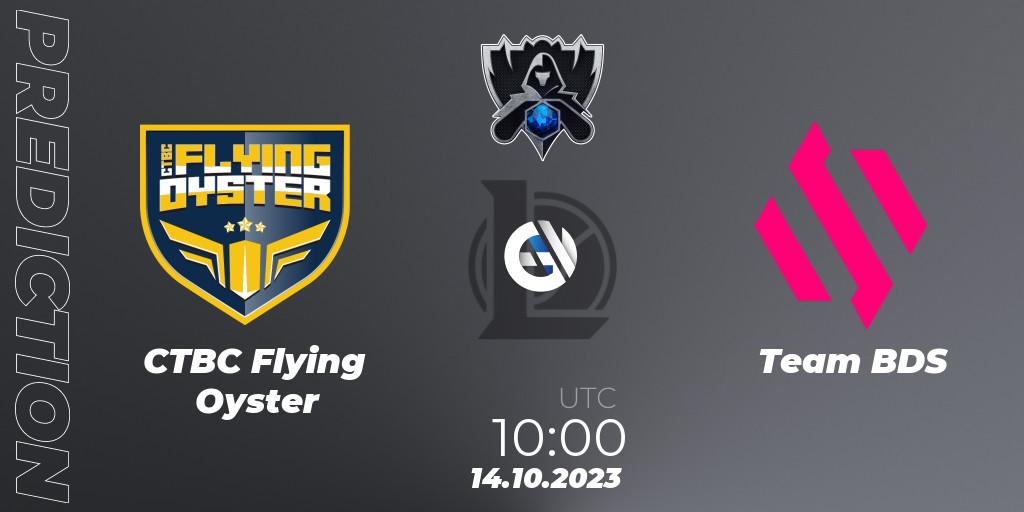 CTBC Flying Oyster vs Team BDS: Betting TIp, Match Prediction. 14.10.23. LoL, Worlds 2023 LoL - Play-In