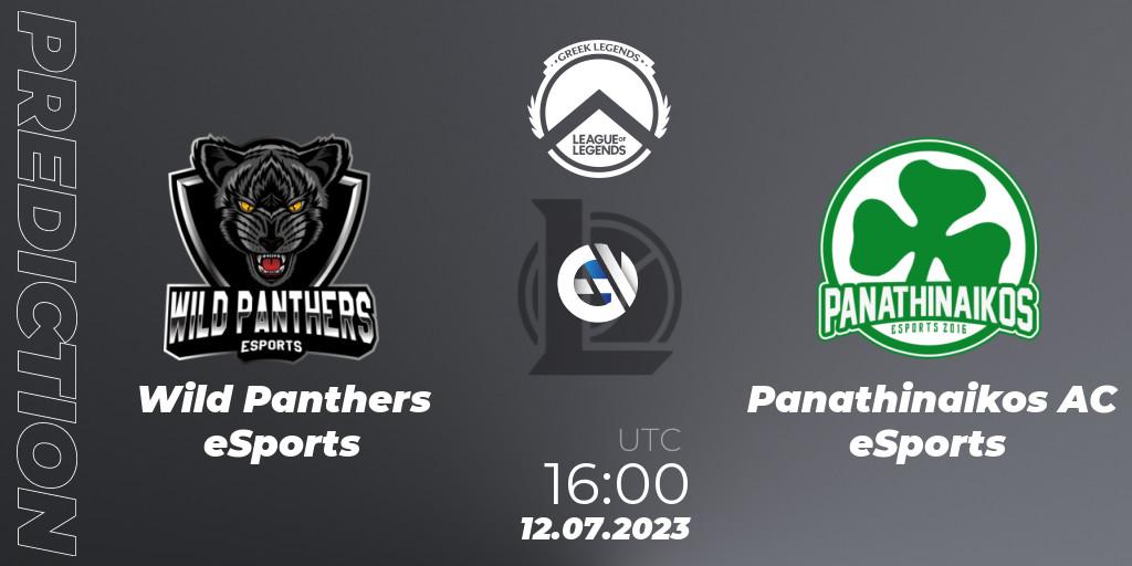 Wild Panthers eSports vs Panathinaikos AC eSports: Betting TIp, Match Prediction. 12.07.23. LoL, Greek Legends League Summer 2023