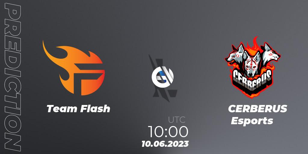 Team Flash vs CERBERUS Esports: Betting TIp, Match Prediction. 10.06.2023 at 10:00. Wild Rift, WRL Asia 2023 - Season 1 - Regular Season