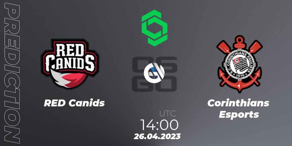 RED Canids vs Corinthians Esports: Betting TIp, Match Prediction. 26.04.23. CS2 (CS:GO), CCT South America Series #7