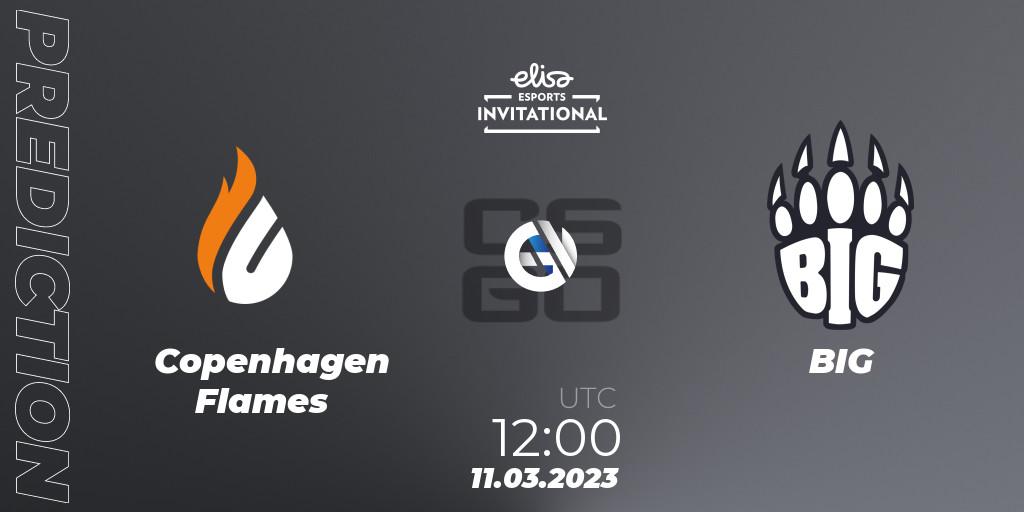 Copenhagen Flames vs BIG: Betting TIp, Match Prediction. 11.03.23. CS2 (CS:GO), Elisa Invitational Winter 2023