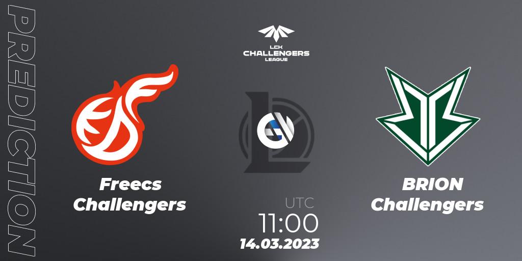 Freecs Challengers vs BRION Challengers: Betting TIp, Match Prediction. 14.03.2023 at 11:00. LoL, LCK Challengers League 2023 Spring
