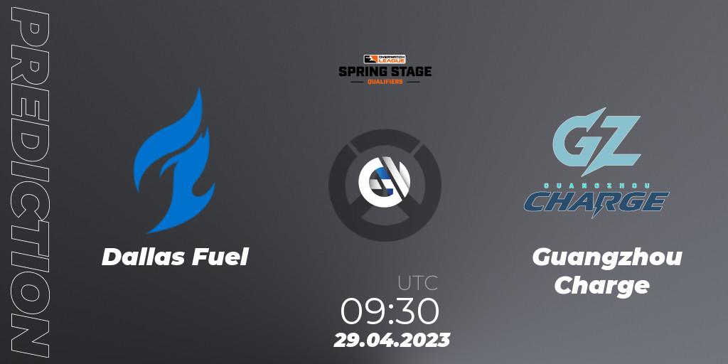 Dallas Fuel vs Guangzhou Charge: Betting TIp, Match Prediction. 29.04.23. Overwatch, OWL Stage Qualifiers Spring 2023 West