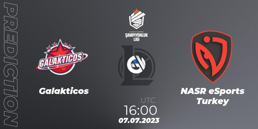 Galakticos vs NASR eSports Turkey: Betting TIp, Match Prediction. 07.07.23. LoL, TCL Summer 2023 - Group Stage