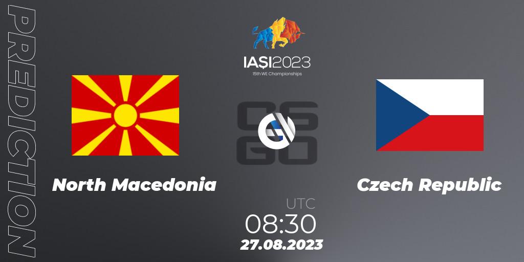 North Macedonia vs Czech Republic: Betting TIp, Match Prediction. 27.08.23. CS2 (CS:GO), IESF World Esports Championship 2023