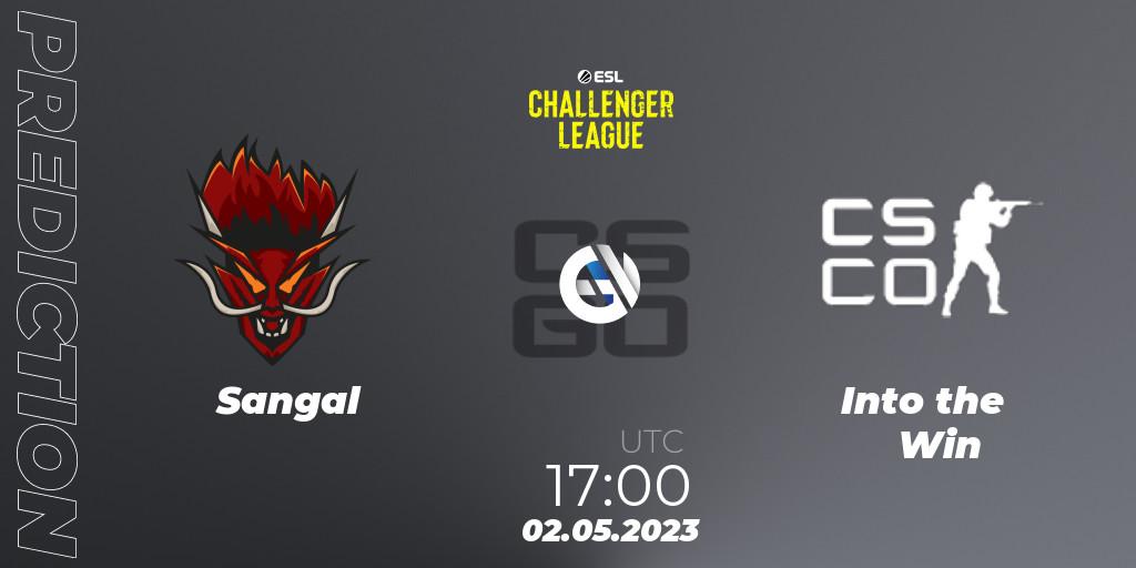 Sangal vs Into the Win: Betting TIp, Match Prediction. 02.05.2023 at 17:00. Counter-Strike (CS2), ESL Challenger League Season 45: Europe