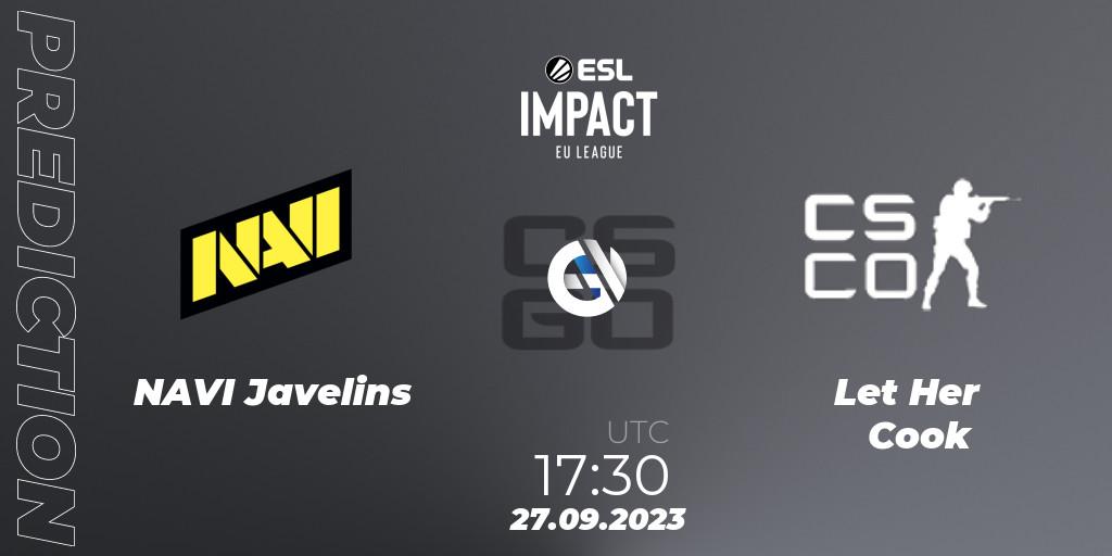 NAVI Javelins vs GamerLegion Prism: Betting TIp, Match Prediction. 27.09.23. CS2 (CS:GO), ESL Impact League Season 4: European Division