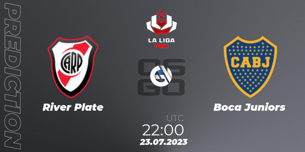 River Plate vs Boca Juniors: Betting TIp, Match Prediction. 23.07.2023 at 22:00. Counter-Strike (CS2), La Liga 2023: Pro Division