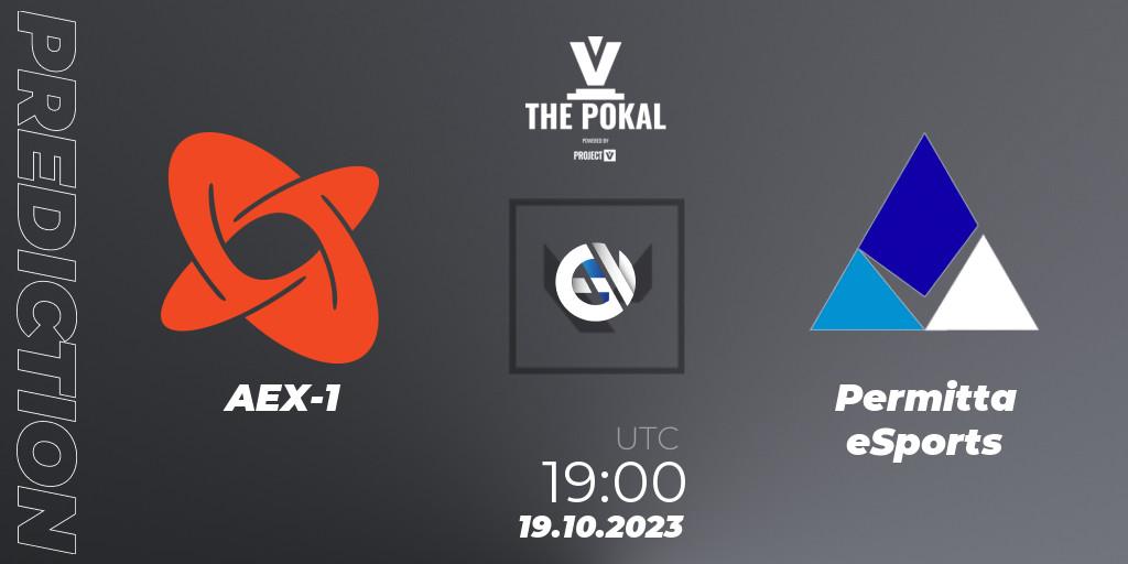 AEX-1 vs Permitta eSports: Betting TIp, Match Prediction. 19.10.23. VALORANT, PROJECT V 2023: THE POKAL