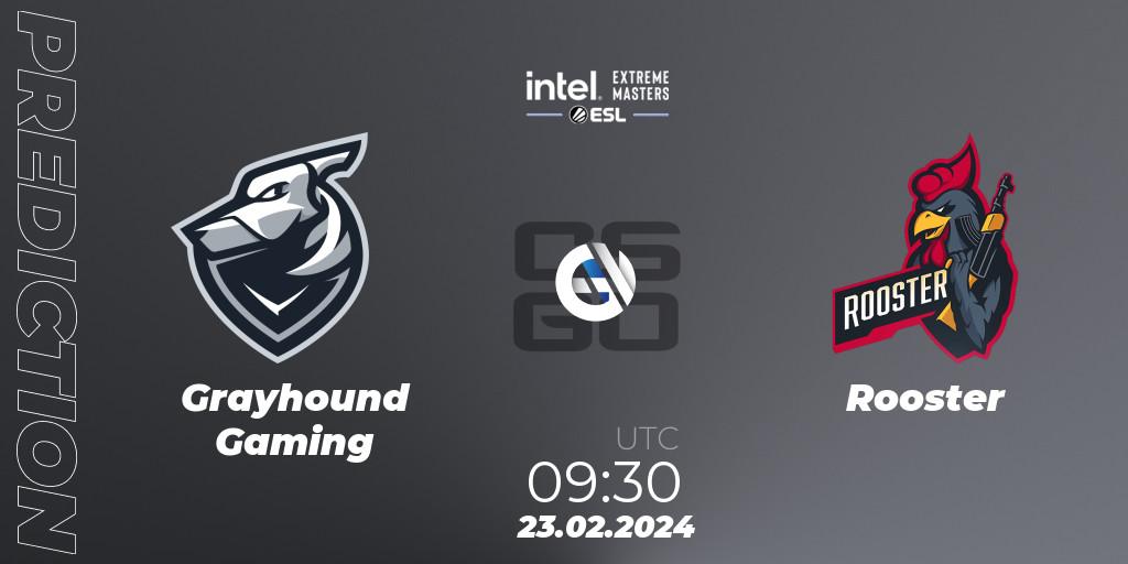 Grayhound Gaming vs Rooster: Betting TIp, Match Prediction. 23.02.24. CS2 (CS:GO), Intel Extreme Masters Dallas 2024: Oceanic Closed Qualifier