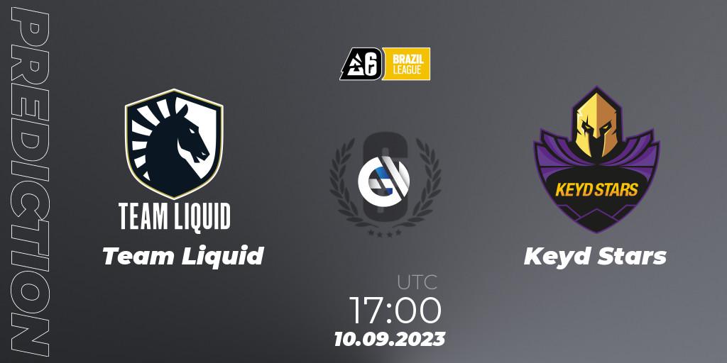 Team Liquid vs Keyd Stars: Betting TIp, Match Prediction. 10.09.2023 at 17:00. Rainbow Six, Brazil League 2023 - Stage 2