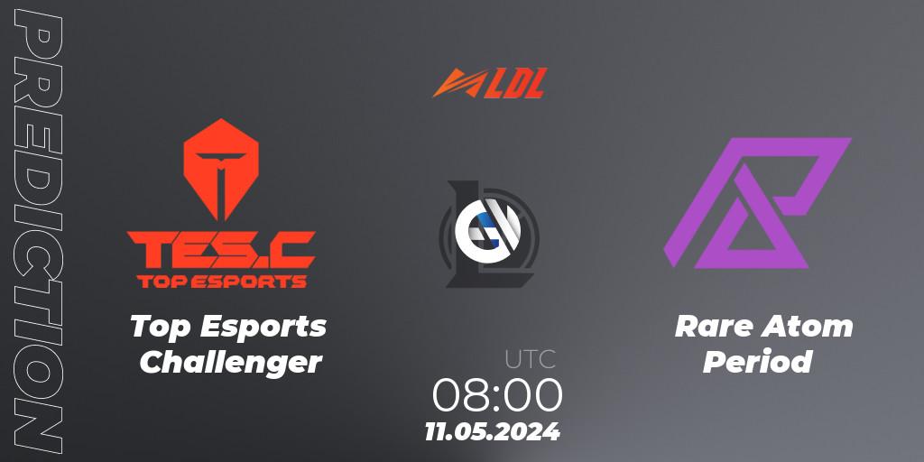 Top Esports Challenger vs Rare Atom Period: Betting TIp, Match Prediction. 11.05.2024 at 08:00. LoL, LDL 2024 - Stage 2