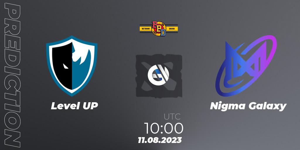 Level UP vs Nigma Galaxy: Betting TIp, Match Prediction. 11.08.2023 at 09:58. Dota 2, BetBoom Dacha - Online Stage