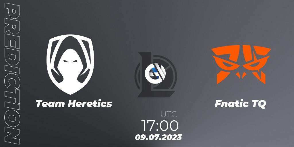 Los Heretics vs Fnatic TQ: Betting TIp, Match Prediction. 09.07.23. LoL, Superliga Summer 2023 - Group Stage