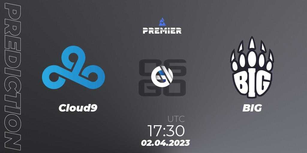 Cloud9 vs BIG: Betting TIp, Match Prediction. 02.04.23. CS2 (CS:GO), BLAST Premier: Spring Showdown 2023 Europe
