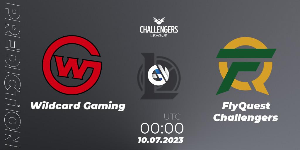 Wildcard Gaming vs FlyQuest Challengers: Betting TIp, Match Prediction. 25.06.23. LoL, North American Challengers League 2023 Summer - Group Stage