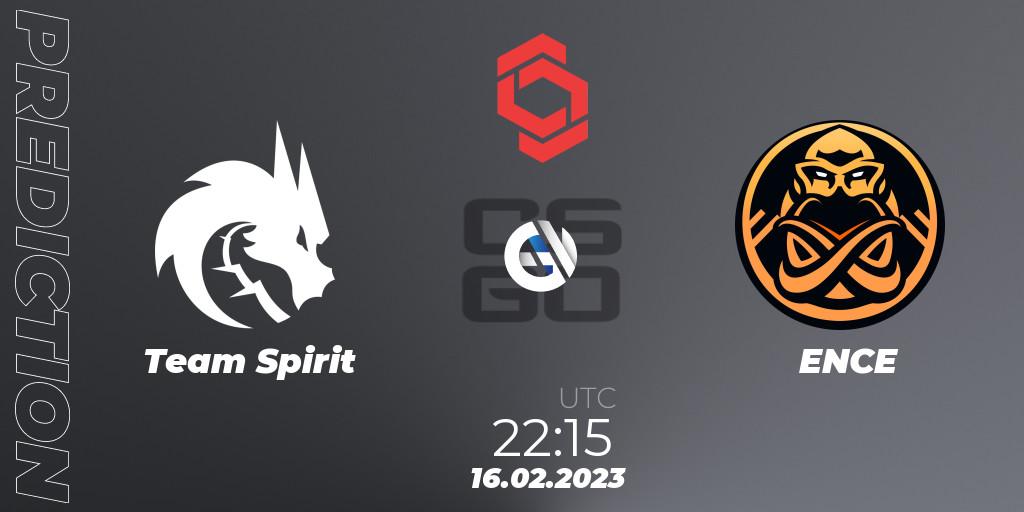 Team Spirit vs ENCE: Betting TIp, Match Prediction. 16.02.23. CS2 (CS:GO), CCT Central Europe Series Finals #1