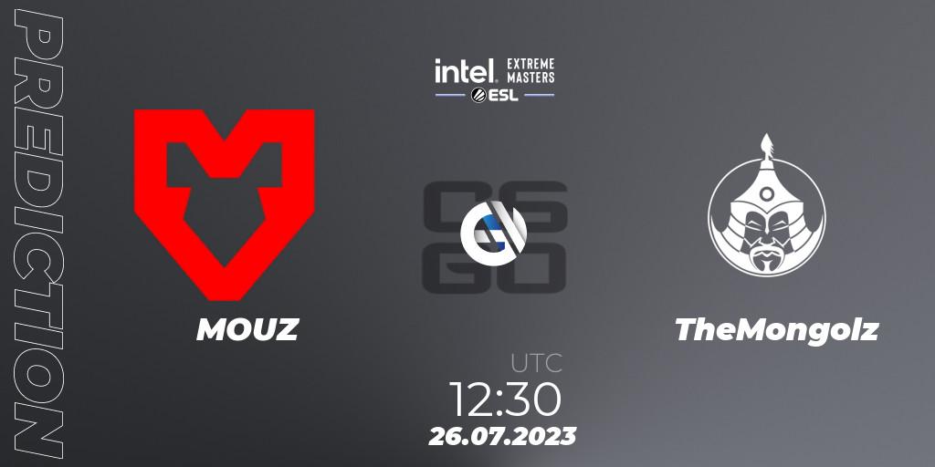 MOUZ vs TheMongolz: Betting TIp, Match Prediction. 26.07.2023 at 12:30. Counter-Strike (CS2), IEM Cologne 2023 - Play-In