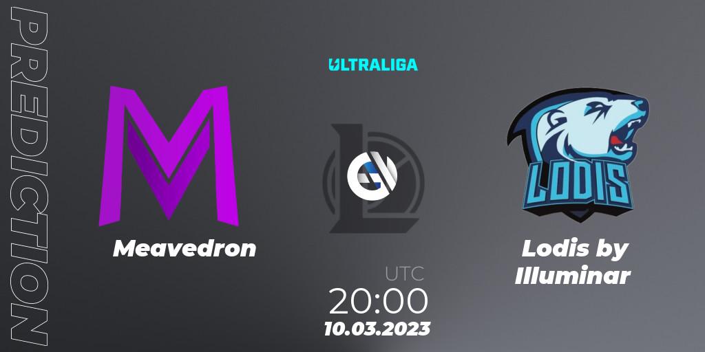 Meavedron vs Lodis by Illuminar: Betting TIp, Match Prediction. 10.03.2023 at 20:00. LoL, Ultraliga 2nd Division Season 6