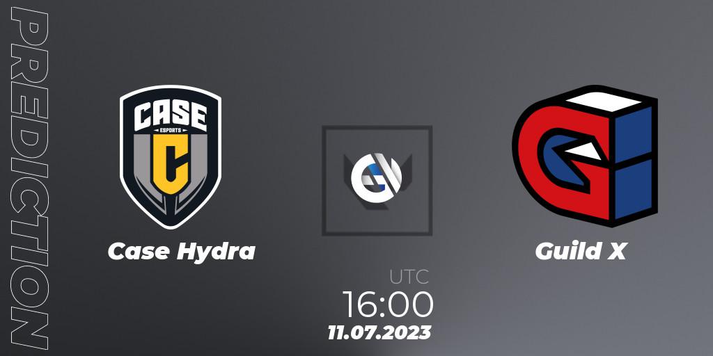 Case Hydra vs Guild X: Betting TIp, Match Prediction. 11.07.2023 at 16:10. VALORANT, VCT 2023: Game Changers EMEA Series 2 - Group Stage