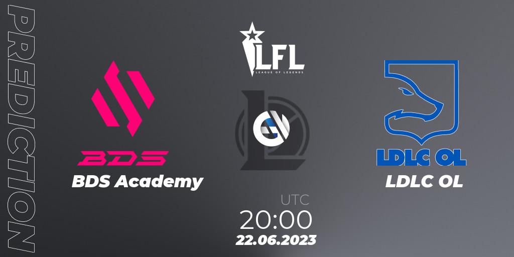 BDS Academy vs LDLC OL: Betting TIp, Match Prediction. 22.06.23. LoL, LFL Summer 2023 - Group Stage