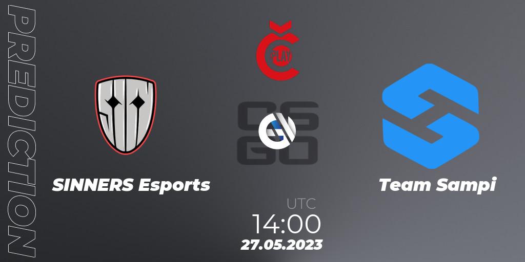 SINNERS Esports vs Team Sampi: Betting TIp, Match Prediction. 27.05.2023 at 14:30. Counter-Strike (CS2), Tipsport Cup Bratislava 2023