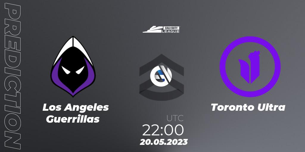 Los Angeles Guerrillas vs Toronto Ultra: Betting TIp, Match Prediction. 20.05.23. Call of Duty, Call of Duty League 2023: Stage 5 Major Qualifiers