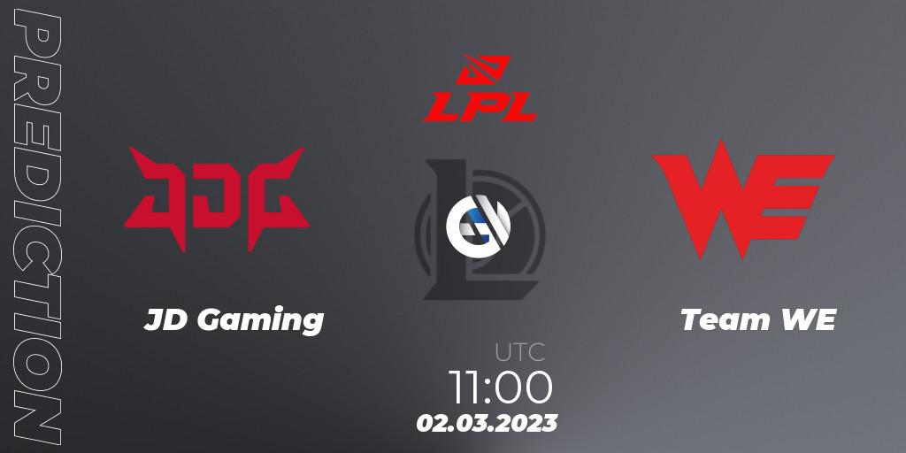JD Gaming vs Team WE: Betting TIp, Match Prediction. 02.03.23. LoL, LPL Spring 2023 - Group Stage