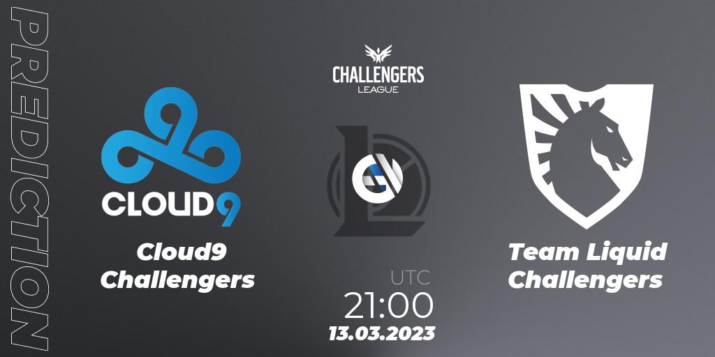 Cloud9 Challengers vs Team Liquid Challengers: Betting TIp, Match Prediction. 13.03.23. LoL, NACL 2023 Spring - Playoffs