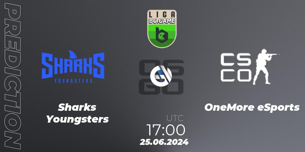 Sharks Youngsters vs OneMore eSports: Betting TIp, Match Prediction. 25.06.2024 at 17:00. Counter-Strike (CS2), Dust2 Brasil Liga Season 3: Division 2