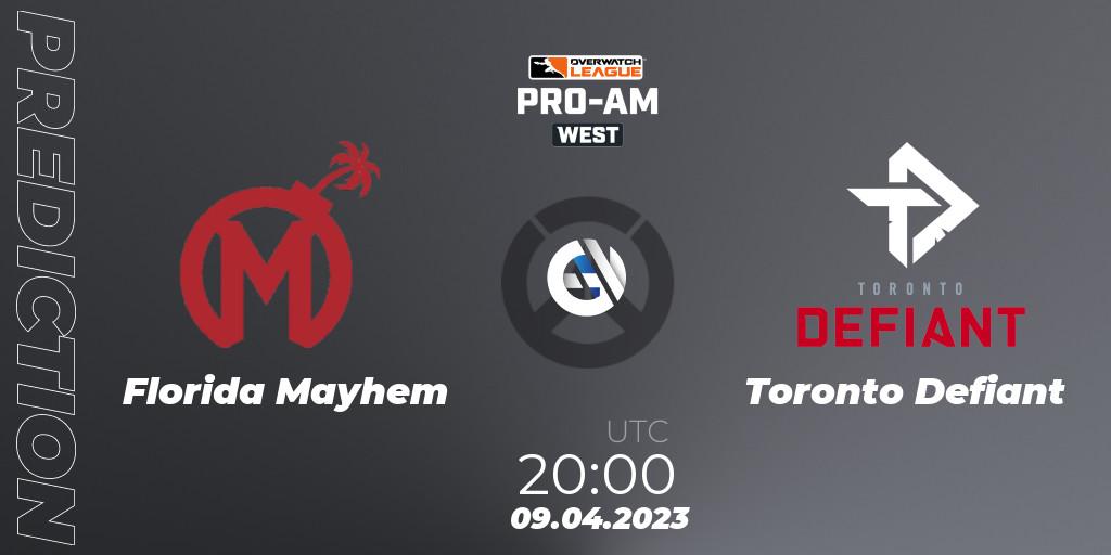 Florida Mayhem vs Toronto Defiant: Betting TIp, Match Prediction. 09.04.23. Overwatch, Overwatch League 2023 - Pro-Am