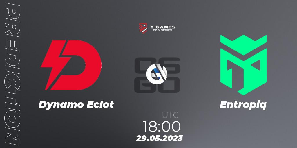 Dynamo Eclot vs Entropiq: Betting TIp, Match Prediction. 31.05.2023 at 16:15. Counter-Strike (CS2), Y-Games PRO Series 2023