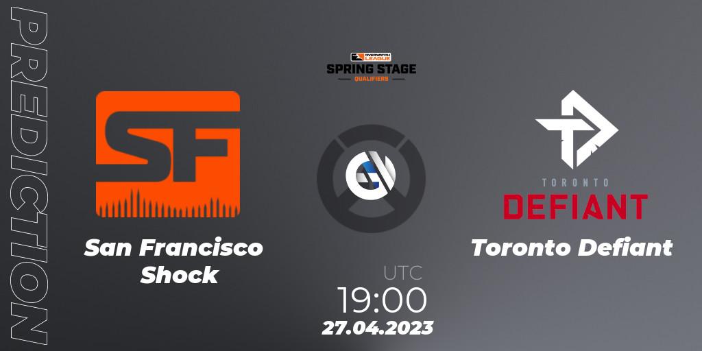 San Francisco Shock vs Toronto Defiant: Betting TIp, Match Prediction. 27.04.23. Overwatch, OWL Stage Qualifiers Spring 2023 West