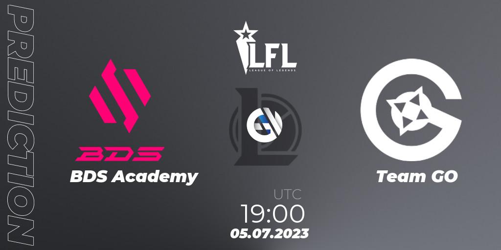 BDS Academy vs Team GO: Betting TIp, Match Prediction. 05.07.23. LoL, LFL Summer 2023 - Group Stage