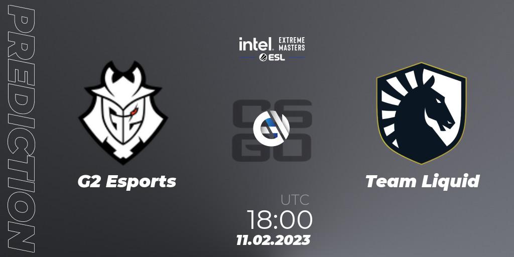 G2 Esports vs Team Liquid: Betting TIp, Match Prediction. 11.02.23. CS2 (CS:GO), IEM Katowice 2023