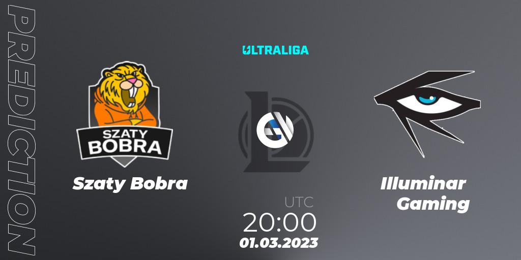 Szaty Bobra vs Illuminar Gaming: Betting TIp, Match Prediction. 27.02.2023 at 20:00. LoL, Ultraliga Season 9 - Group Stage