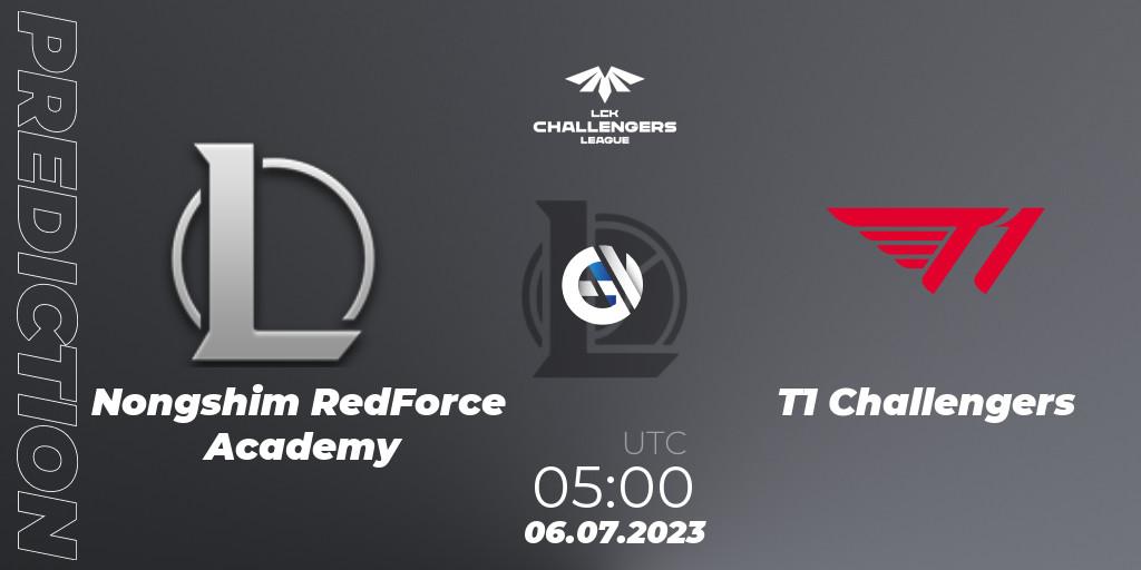 Nongshim RedForce Academy vs T1 Challengers: Betting TIp, Match Prediction. 06.07.23. LoL, LCK Challengers League 2023 Summer - Group Stage