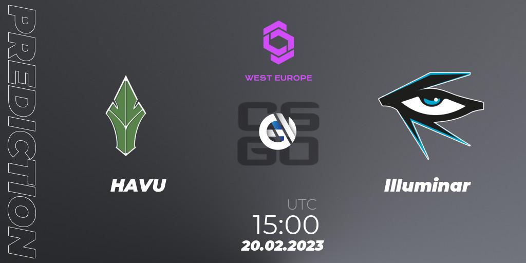 HAVU vs Illuminar: Betting TIp, Match Prediction. 20.02.23. CS2 (CS:GO), CCT West Europe Series #1