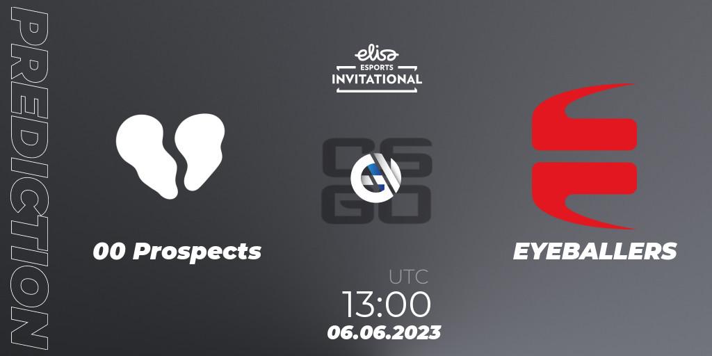 JANO vs EYEBALLERS: Betting TIp, Match Prediction. 06.06.23. CS2 (CS:GO), Elisa Invitational Spring 2023