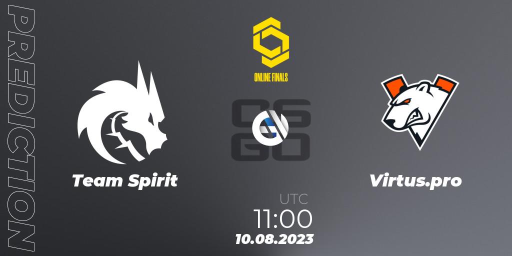 Team Spirit vs Virtus.pro: Betting TIp, Match Prediction. 10.08.23. CS2 (CS:GO), CCT 2023 Online Finals 2