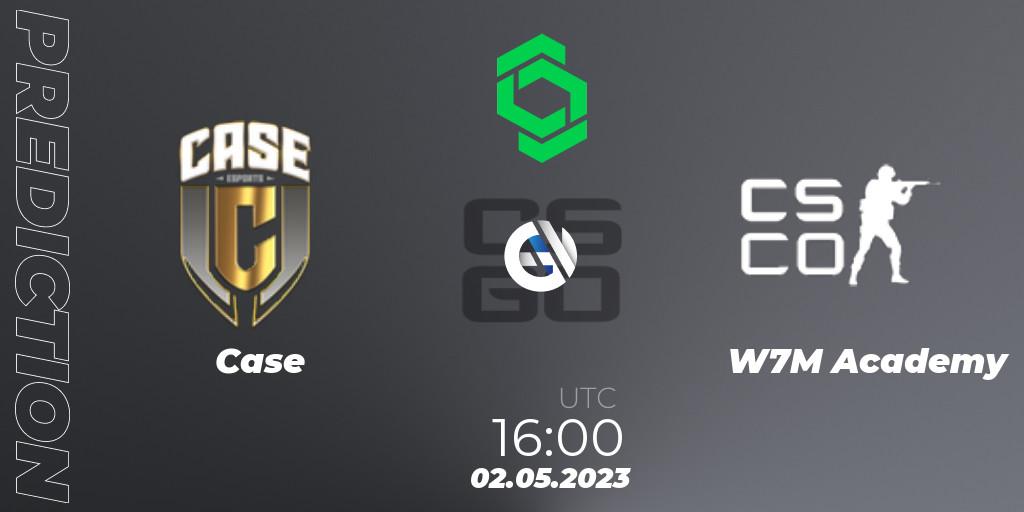 Case vs w7m Academy: Betting TIp, Match Prediction. 02.05.2023 at 16:00. Counter-Strike (CS2), CCT South America Series #7