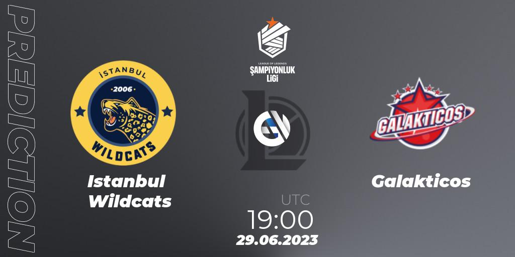 Istanbul Wildcats vs Galakticos: Betting TIp, Match Prediction. 29.06.2023 at 19:00. LoL, TCL Summer 2023 - Group Stage