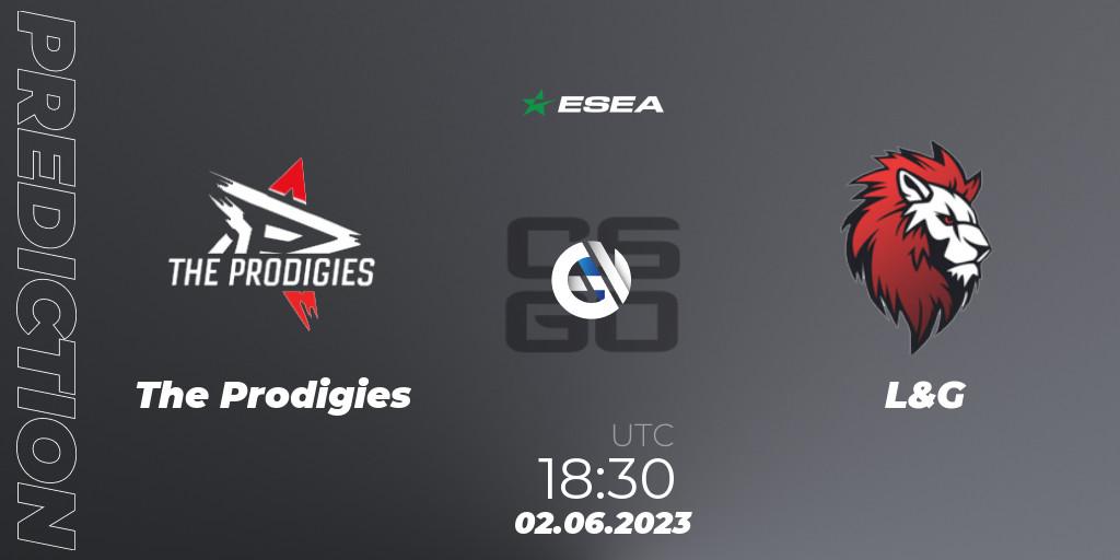 The Prodigies vs L&G: Betting TIp, Match Prediction. 02.06.23. CS2 (CS:GO), ESEA Advanced Season 45 Europe
