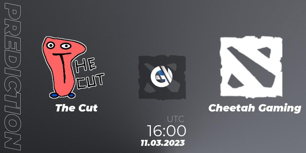 The Cut vs Cheetah Gaming: Betting TIp, Match Prediction. 11.03.2023 at 16:39. Dota 2, TodayPay Invitational Season 4