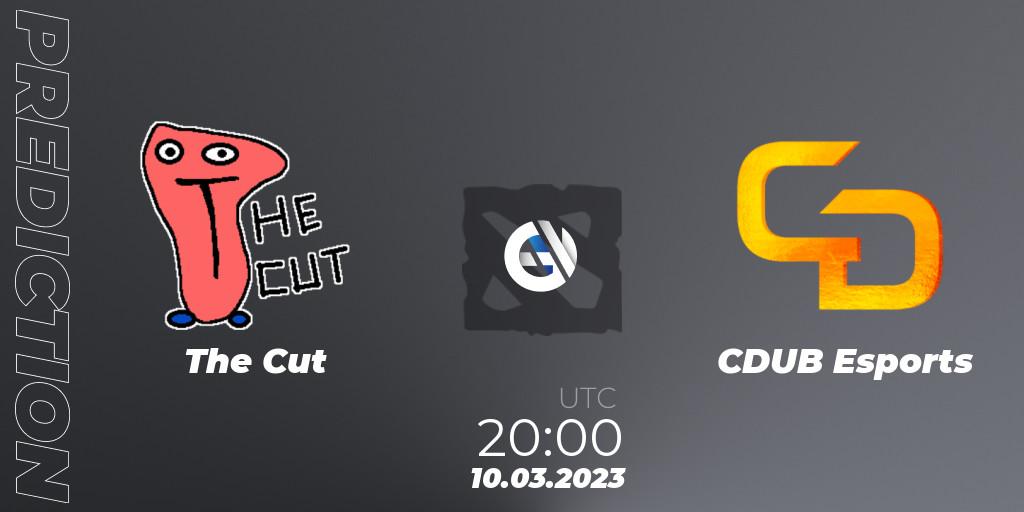 The Cut vs CDUB Esports: Betting TIp, Match Prediction. 10.03.23. Dota 2, TodayPay Invitational Season 4