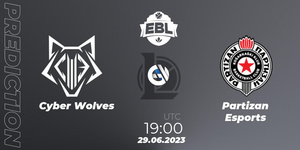 Cyber Wolves vs Partizan Esports: Betting TIp, Match Prediction. 15.06.23. LoL, Esports Balkan League Season 13