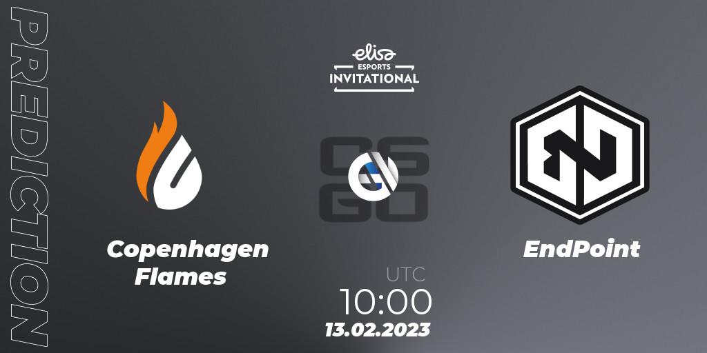Copenhagen Flames vs EndPoint: Betting TIp, Match Prediction. 13.02.23. CS2 (CS:GO), Elisa Invitational Winter 2023