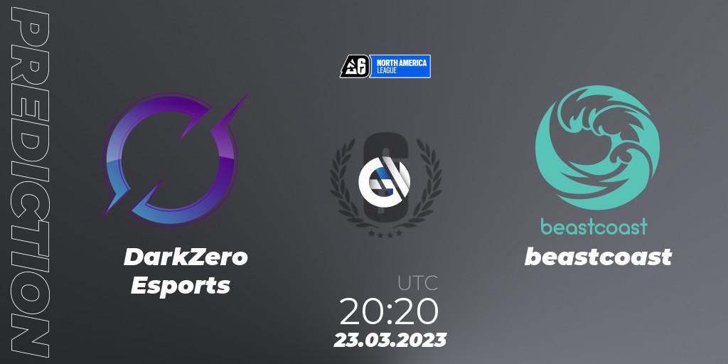 DarkZero Esports vs beastcoast: Betting TIp, Match Prediction. 23.03.23. Rainbow Six, North America League 2023 - Stage 1