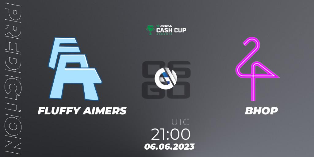 FLUFFY AIMERS vs BHOP: Betting TIp, Match Prediction. 06.06.2023 at 21:00. Counter-Strike (CS2), ESEA Cash Cup Circuit Season 1 Finals